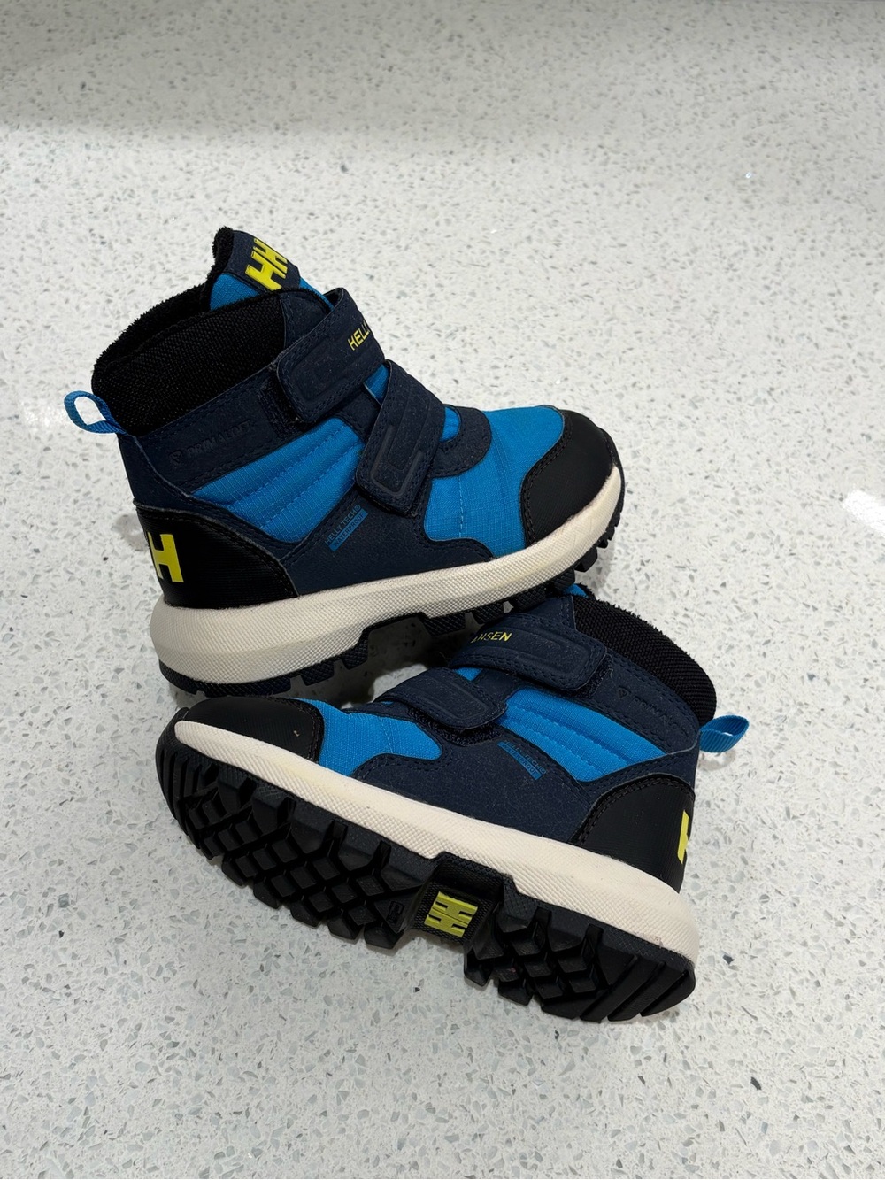 HH Helly Hansen Bowstring HT Insulated Winter Snow Boots Blue/Navy - Size 8T